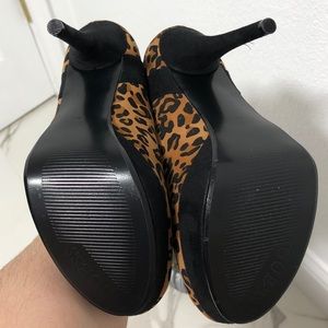 Guess animal print booties # 6